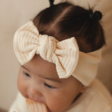 Myla Ribbed Bow - Baby Bear Outfitters