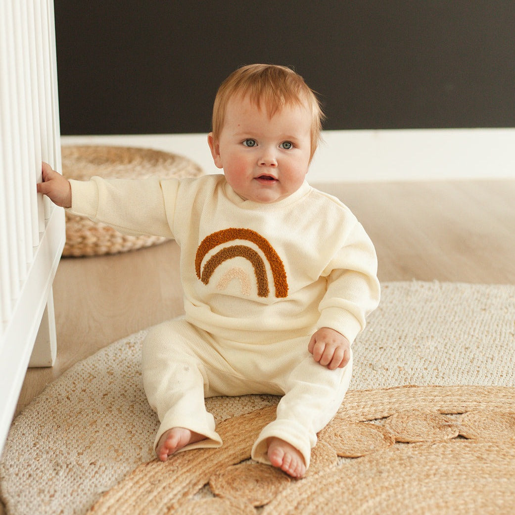 Cream Rainbow - Baby Bear Outfitters
