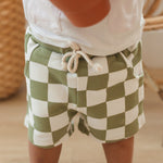 Checkered Shorts - Baby Bear Outfitters