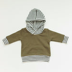 Olive Hoodie - Baby Bear Outfitters