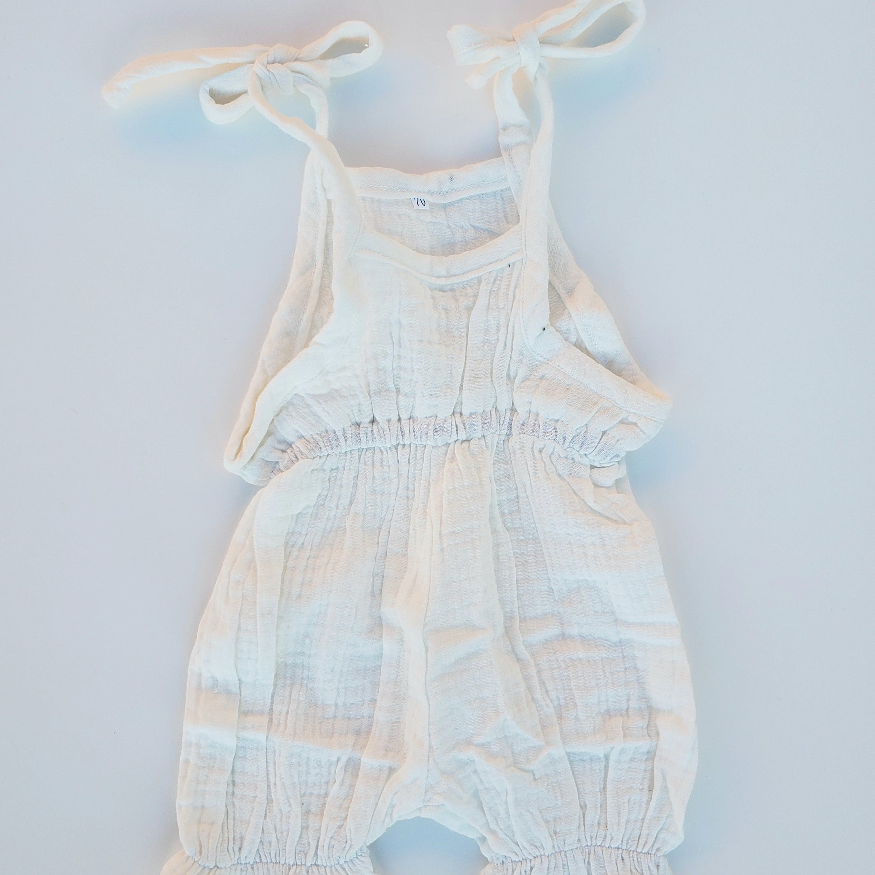 Aurora Tie Romper - Baby Bear Outfitters
