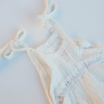 Aurora Tie Romper - Baby Bear Outfitters