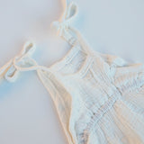 Aurora Tie Romper - Baby Bear Outfitters