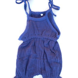 Aurora Tie Romper - Baby Bear Outfitters