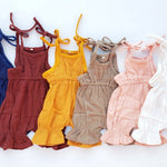 Aurora Tie Romper - Baby Bear Outfitters