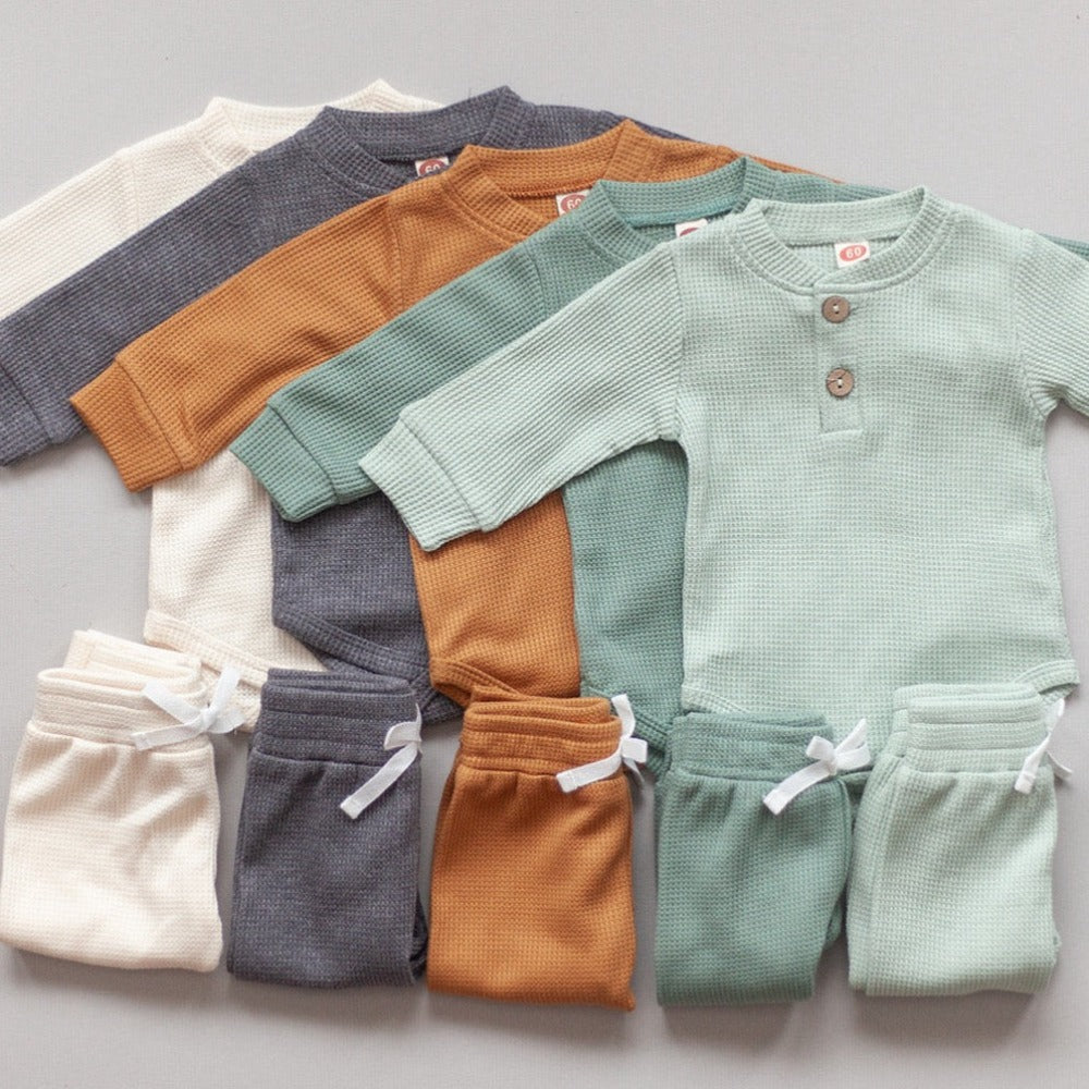 Ollie Waffle Set - Baby Bear Outfitters