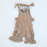 Aurora Tie Romper - Baby Bear Outfitters