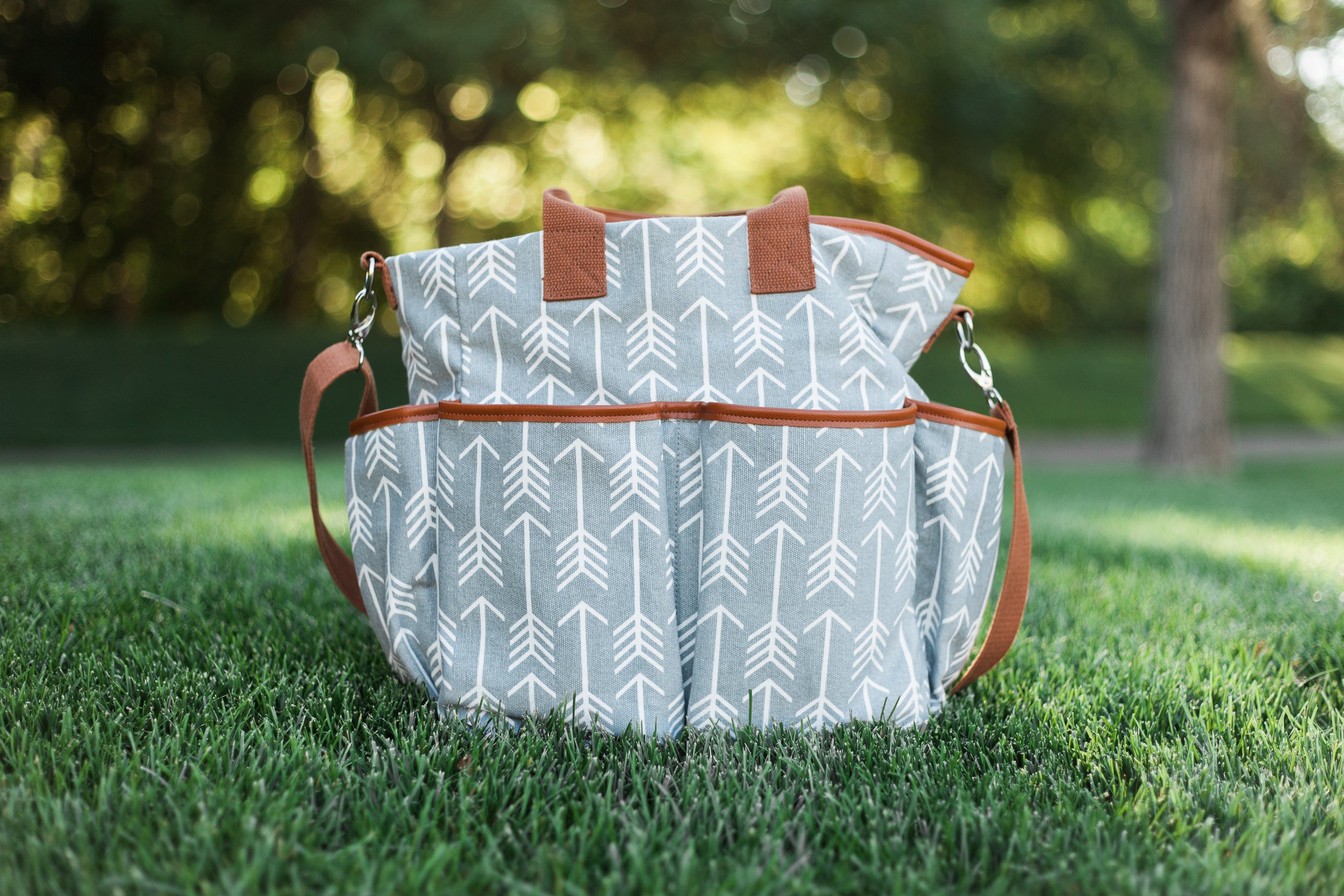 Arrow store diaper bag