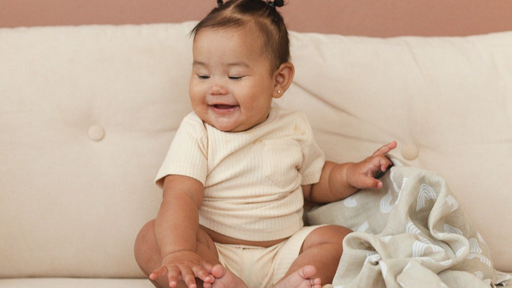 Myla Ribbed Cotton Set - Baby Bear Outfitters