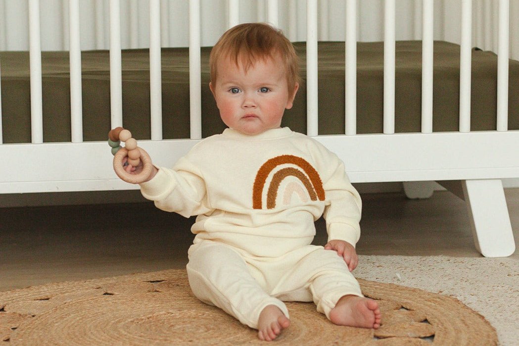 Cream Rainbow - Baby Bear Outfitters
