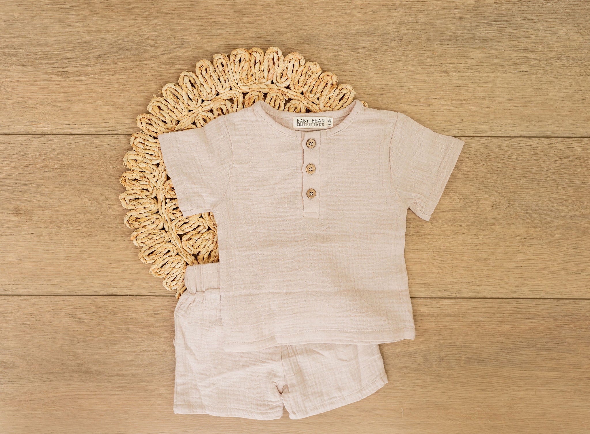 Organic Cotton Two Piece Set - Baby Bear Outfitters