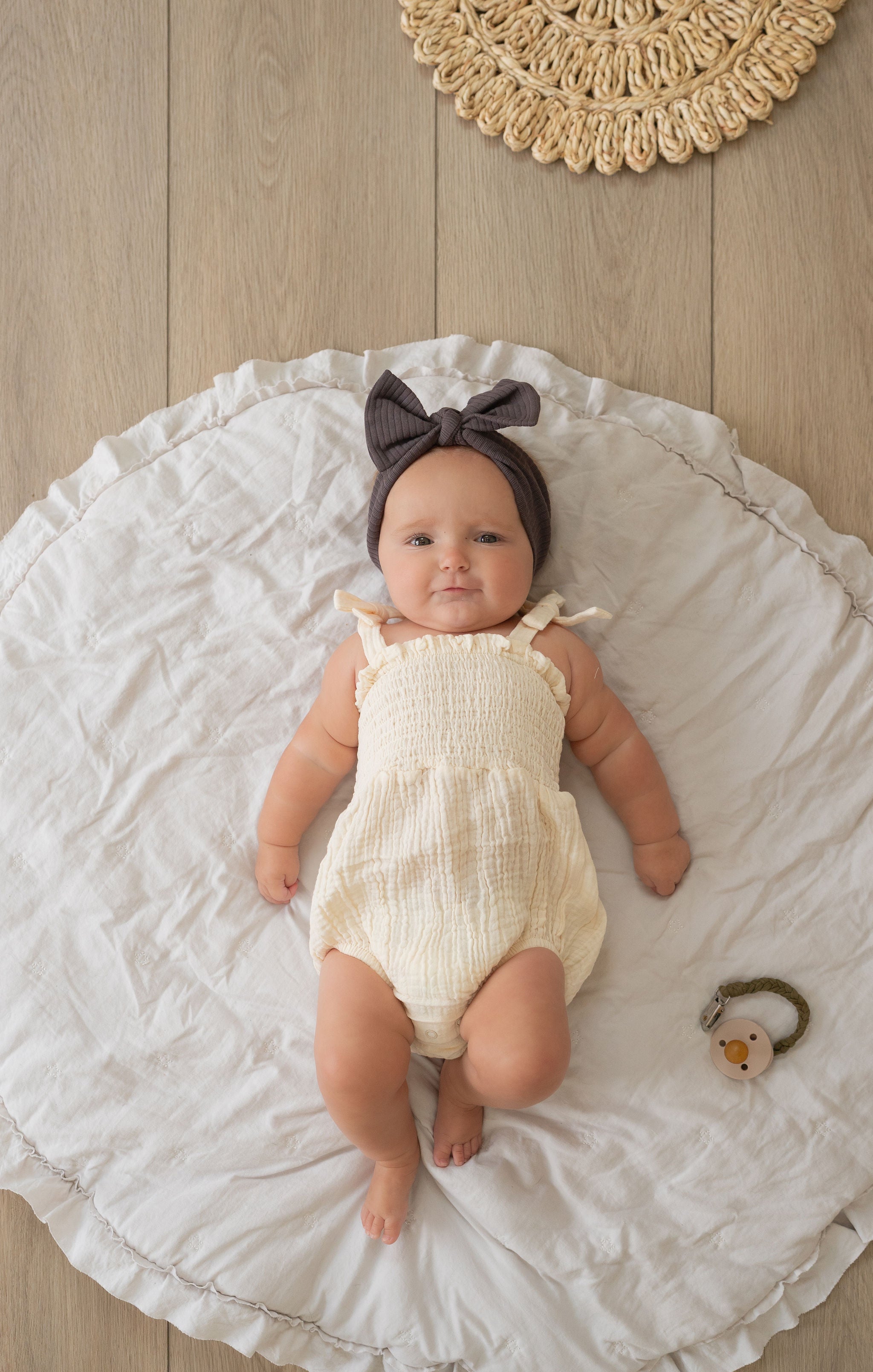 Organic Cotton Romper - Baby Bear Outfitters