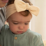 Organic Cotton Button Onesie - Baby Bear Outfitters