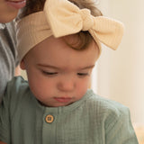 Organic Cotton Button Onesie - Baby Bear Outfitters