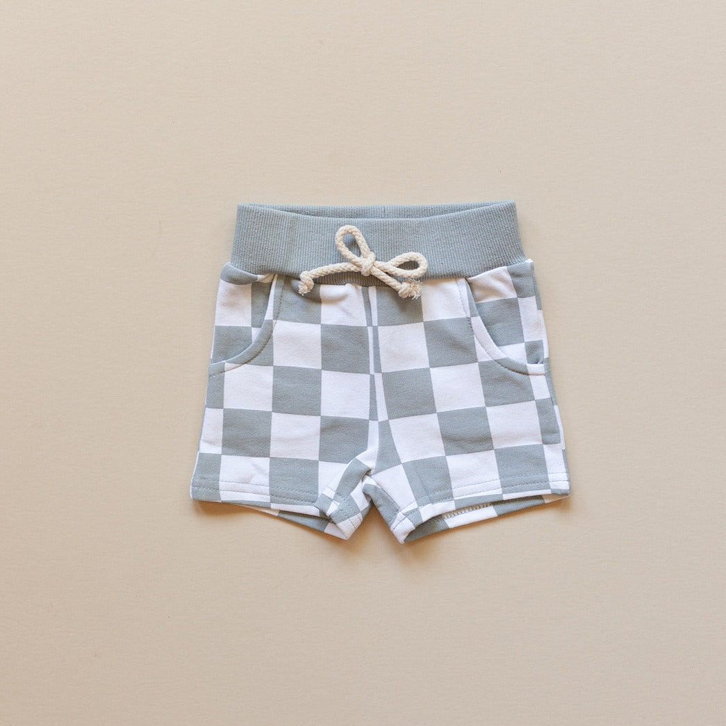 Checkered Shorts - Baby Bear Outfitters