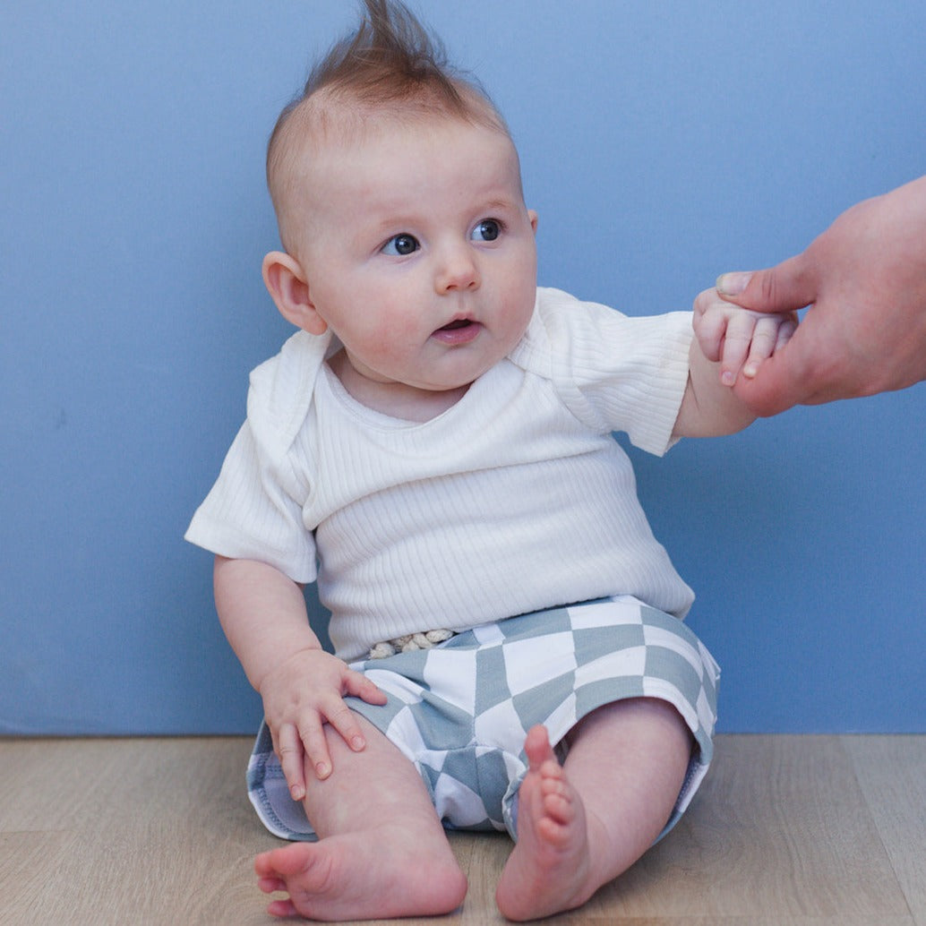 Checkered Shorts - Baby Bear Outfitters