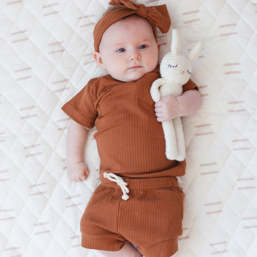 Myla Ribbed Cotton Set - Baby Bear Outfitters
