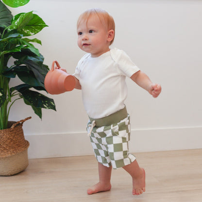 Checkered Shorts - Baby Bear Outfitters