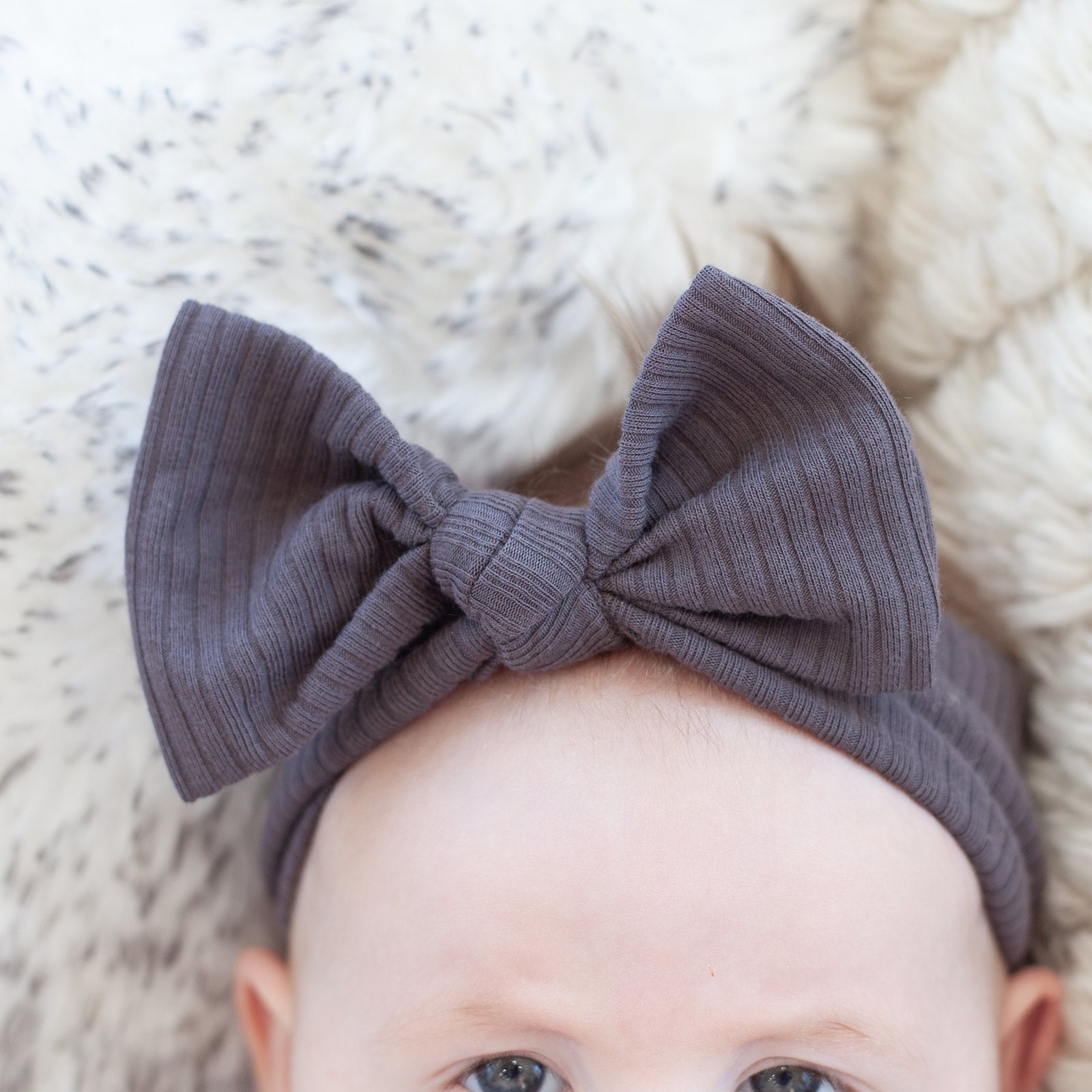 Myla Ribbed Bow - Baby Bear Outfitters