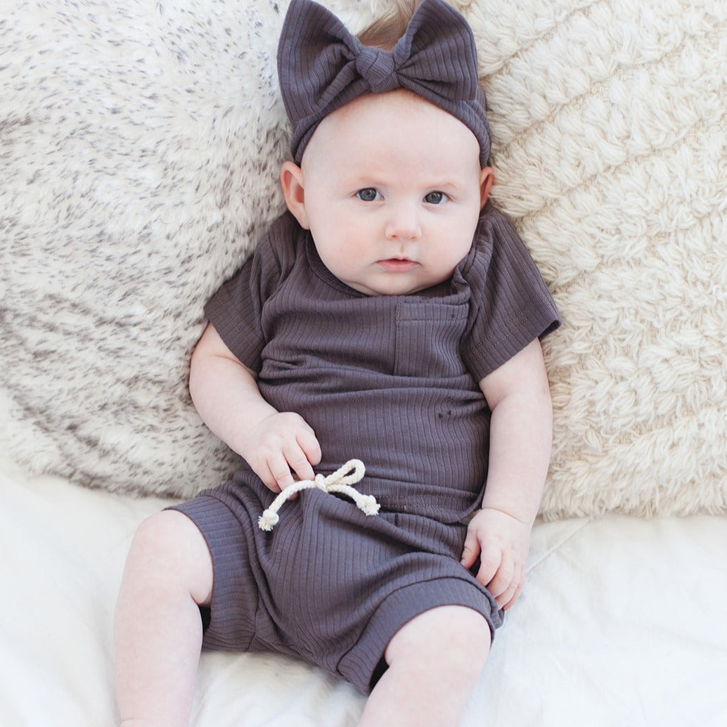 Myla Ribbed Cotton Set - Baby Bear Outfitters