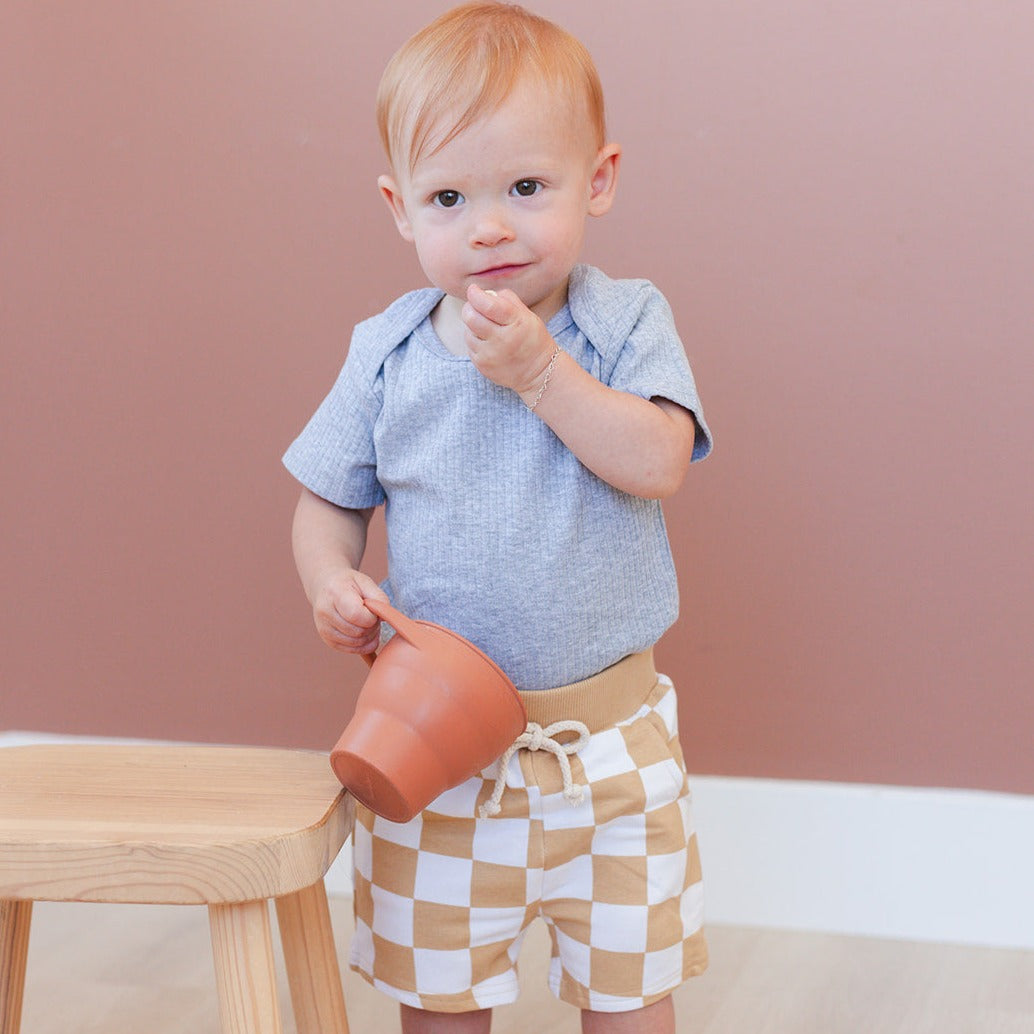 Checkered Shorts - Baby Bear Outfitters