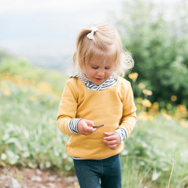 Mustard Hoodie Baby Bear Outfitters
