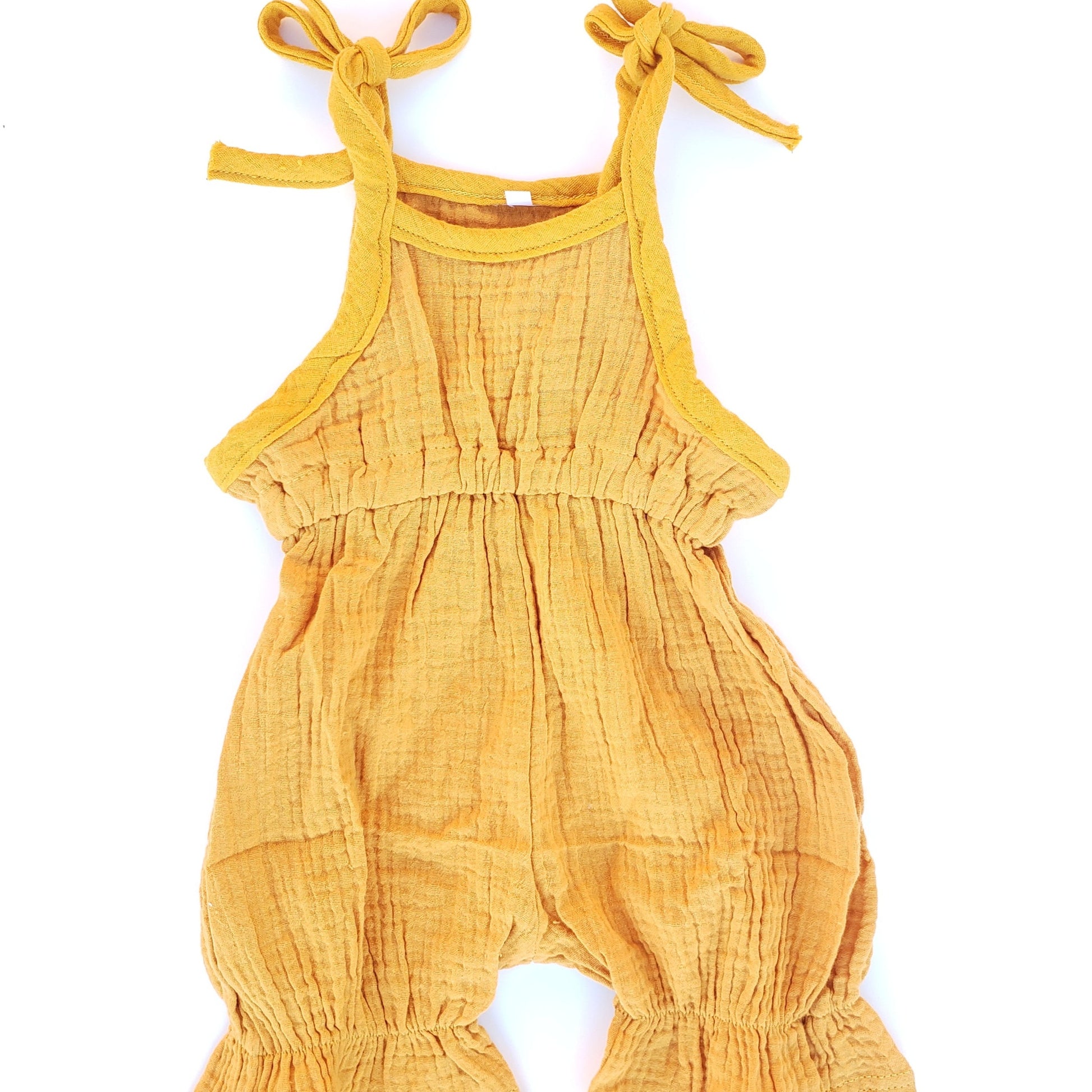 Aurora Tie Romper - Baby Bear Outfitters