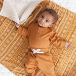 Waffle Receiving Blanket - Baby Bear Outfitters