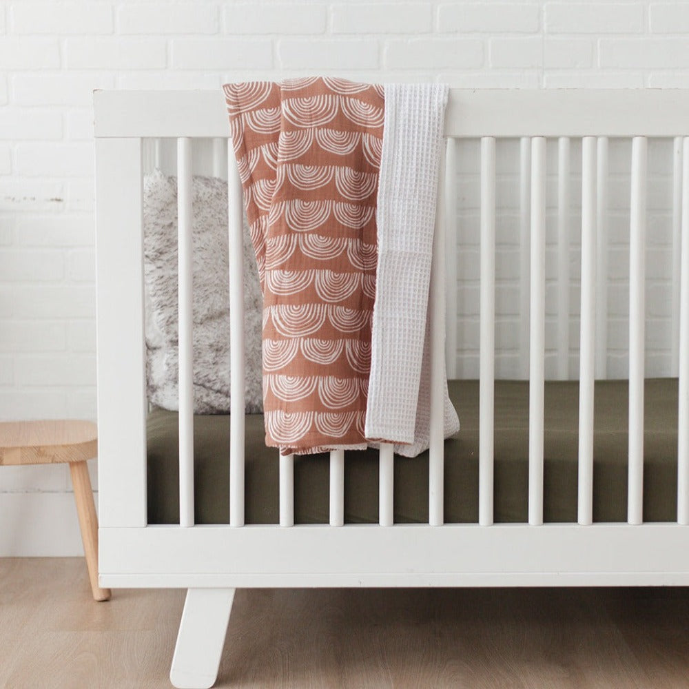 Waffle Receiving Blanket - Baby Bear Outfitters