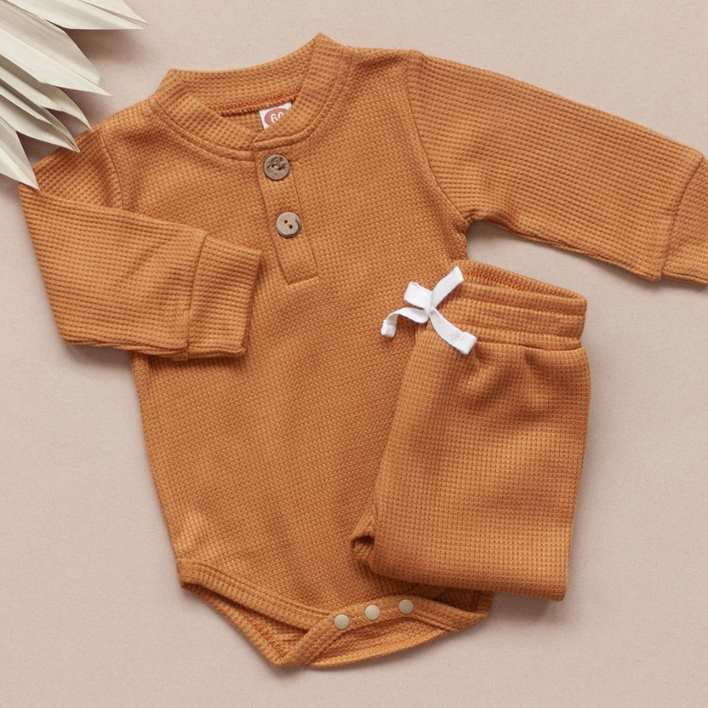 Ollie Waffle Set - Baby Bear Outfitters